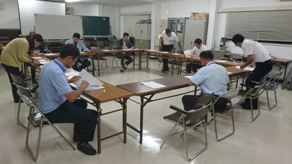 ストップダラ通プロジェクト合言葉選考会の様子2