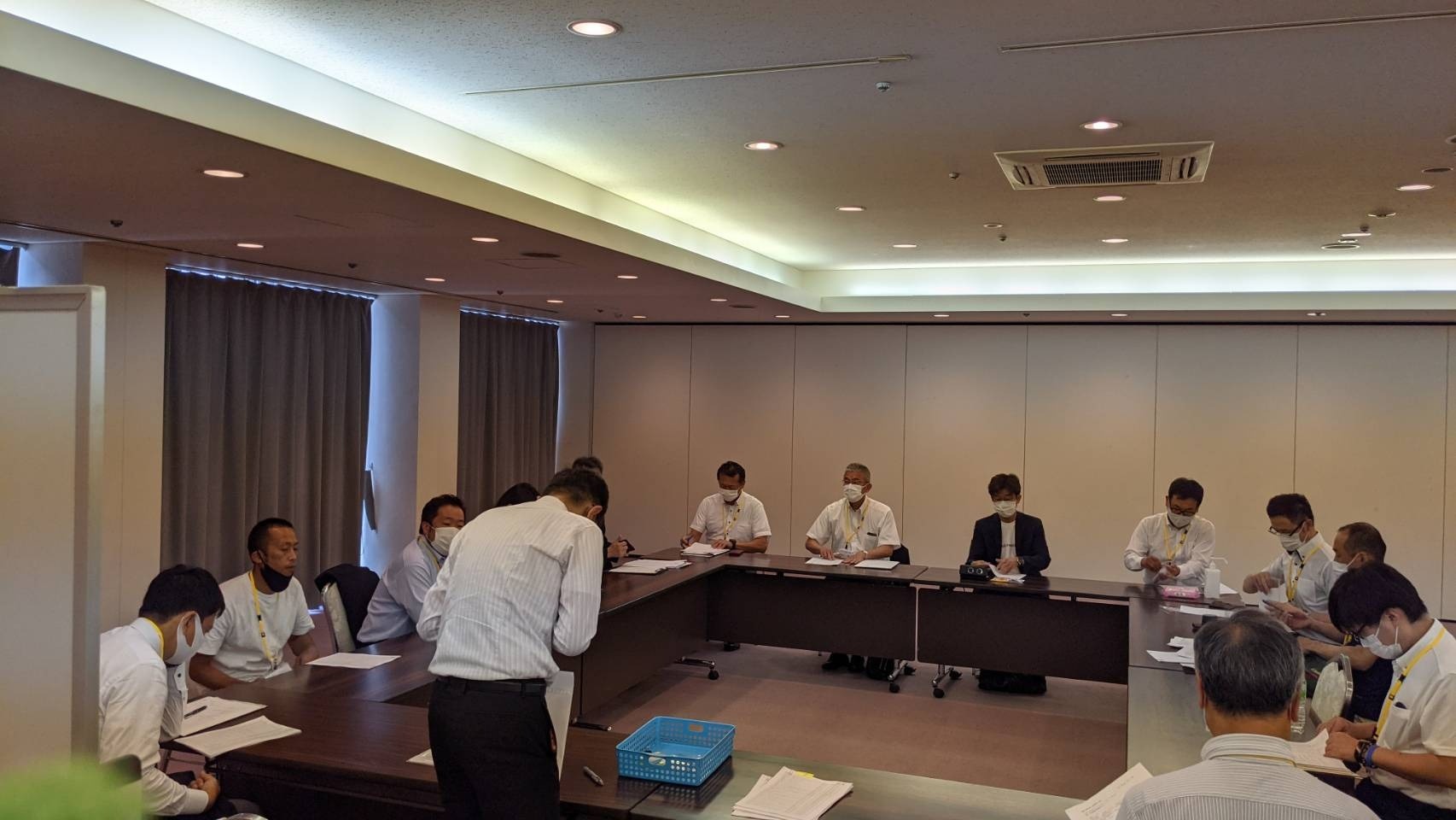 第１回理事会の様子